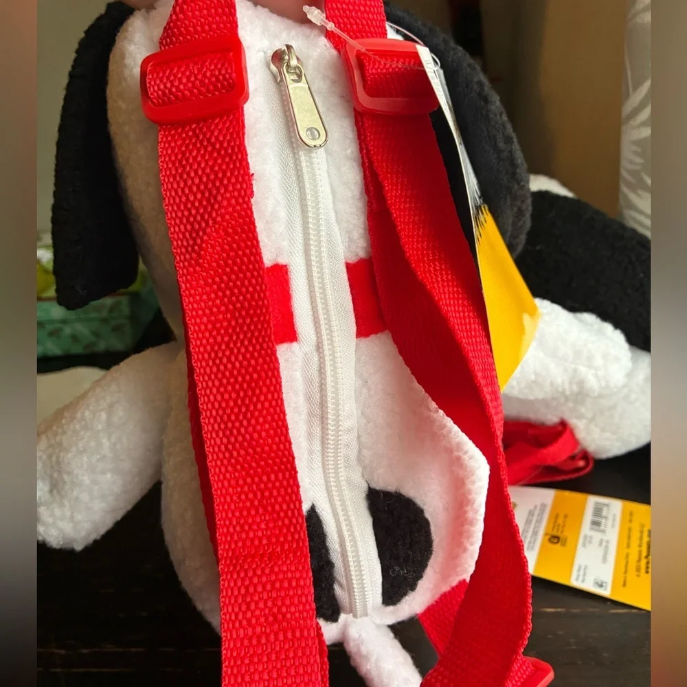 Peanuts White and Black Backpack
